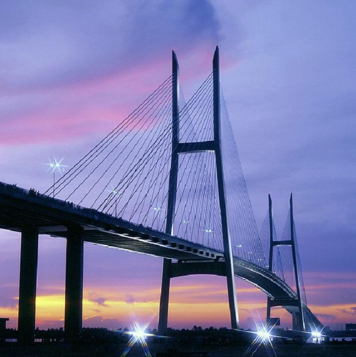 Cầu Mỹ Thuận - Địa điểm du lịch Tiền Giang