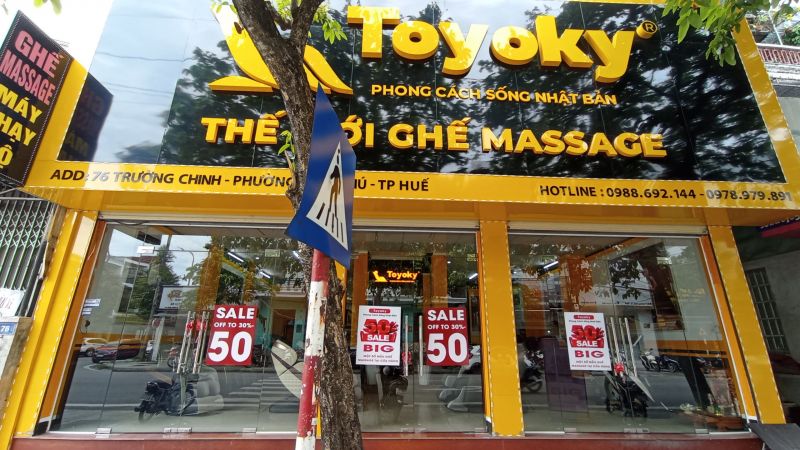 Ghế Massage Huế - Toyoky