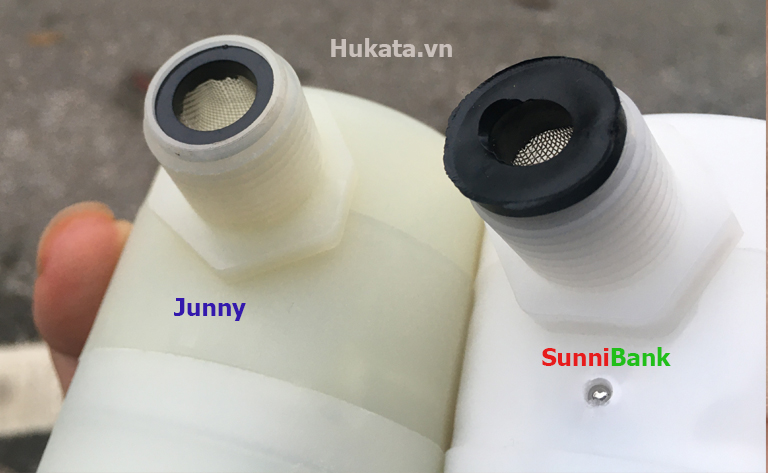 Nhìn vào cái lỗ lọc rác, bạn có thể dễ dàng nhận thấy rằng độ hoàn thiện của SunniBank kém hơn so với Juny