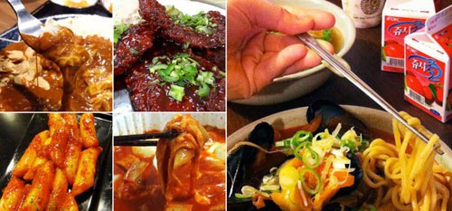 Đồ ăn Hàn Quốc thường cay và hay dùng với Kim Chi