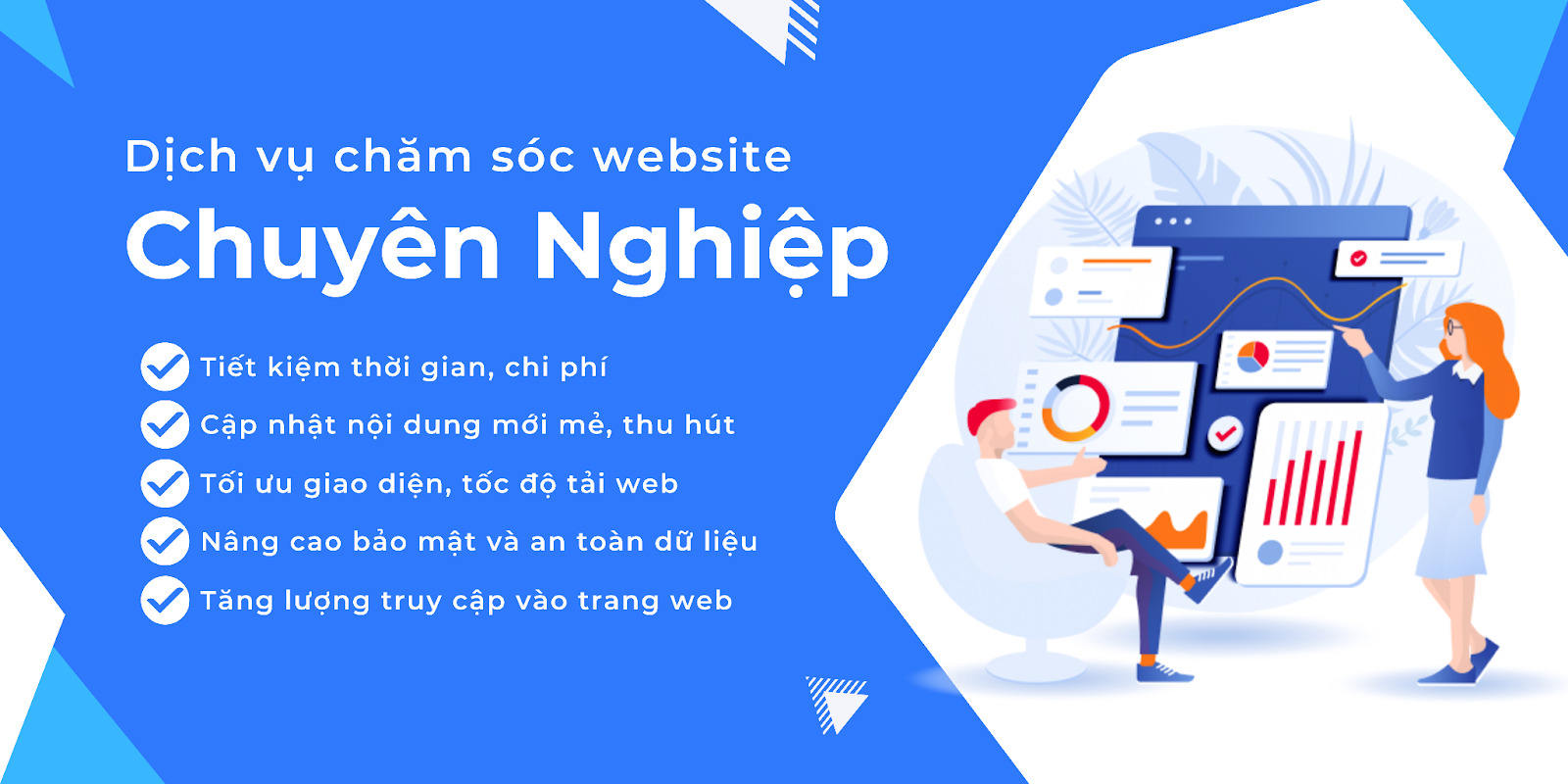 Dịch vụ chăm sóc Website chuyên nghiệp tại Huế